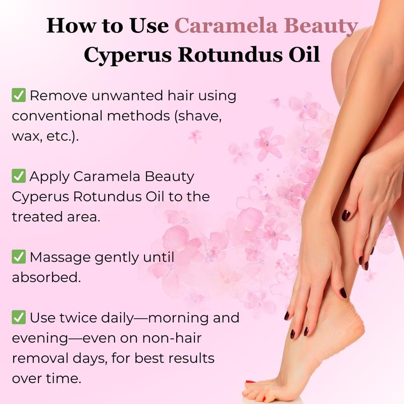 Cyperus Rotundus Oil Hair Removal Serum